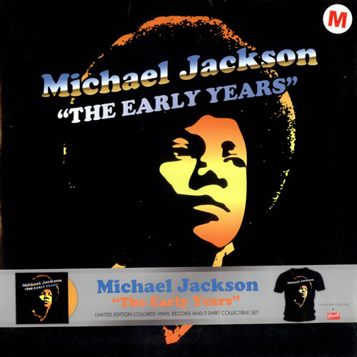Michael Jackson the Early Yearsペーパーバック Michael Jackson The Early Years - Sealed box with Orange